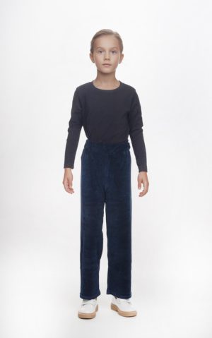 Alternative view of BSC VELVET STRAIGHT PANTS