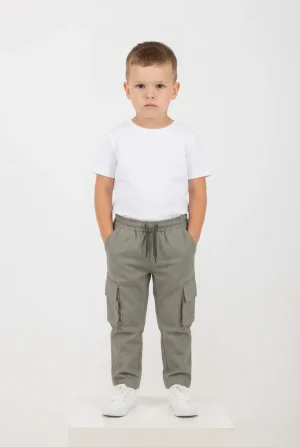 Alternative view of ΒΟΥ'S LINEN PANTS