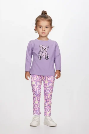 Alternative view of SET HEART BEAR