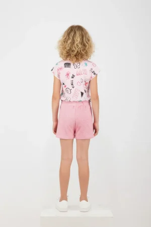 Alternative view of SET ALLOVER DENIM