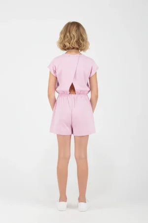 Alternative view of SET BACKLESS ROMPER