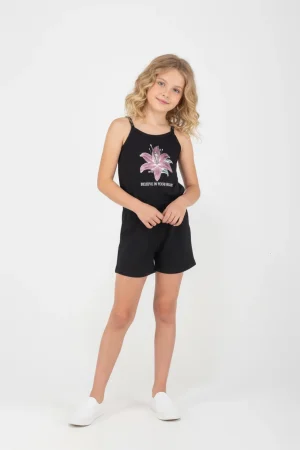 Alternative view of SET SLEEVELESS ROMPER