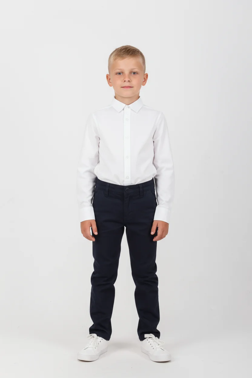 Alternative view of ΒΟΥS COTTON PANTS