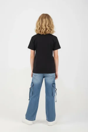 Alternative view of GIRL'S  CARGO JEANS